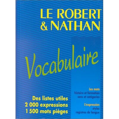 Sylvie Blanchard Le Robert & Nathan, Vocabulaire - Publicité Sylvie Blanchard Le Robert & Nathan, Vocabulaire - Publicité