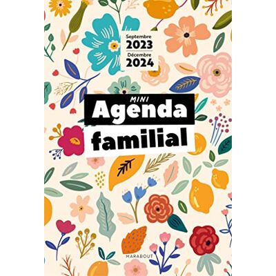 Marabout Mini Agenda Familial : Septembre 2023-Décembre 2024 - Publicité Marabout Mini Agenda Familial : Septembre 2023-Décembre 2024 - Publicité