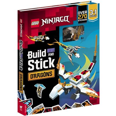 Lego® Ninjago® Build And Stick: Dragons (Lego® Build And Stick Activity Box) - Publicité Lego® Ninjago® Build And Stick: Dragons (Lego® Build And Stick Activity Box) - Publicité