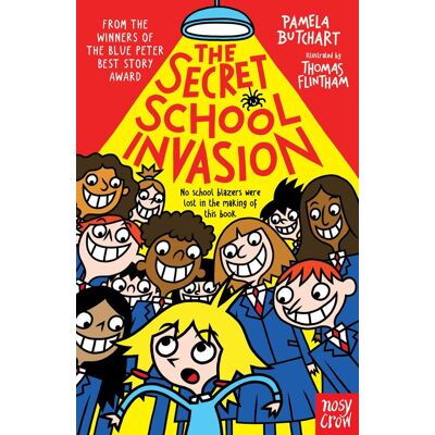 Pamela Butchart The Secret School Invasion - Publicité Pamela Butchart The Secret School Invasion - Publicité