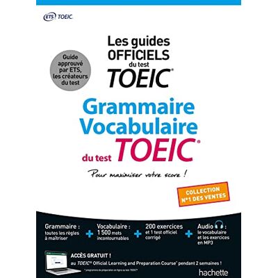 Ets Grammaire, Vocabulaire Du Test Toeic - Publicité Ets Grammaire, Vocabulaire Du Test Toeic - Publicité