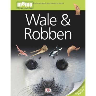 Dorling Kindersley Memo Wissen Entdecken, Band 80: Wale & Robben, Mit Riesenposter! - Publicité Dorling Kindersley Memo Wissen Entdecken, Band 80: Wale & Robben, Mit Riesenposter! - Publicité