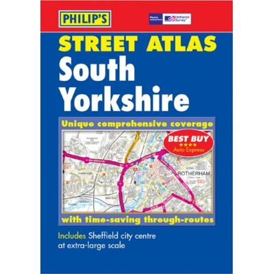 Philip'S Street Atlas South Yorkshire - Publicité Philip'S Street Atlas South Yorkshire - Publicité