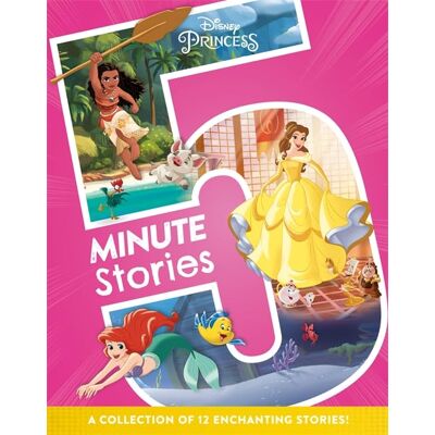 Walt Disney Disney Princess 5 Minute Stories - Publicité Walt Disney Disney Princess 5 Minute Stories - Publicité