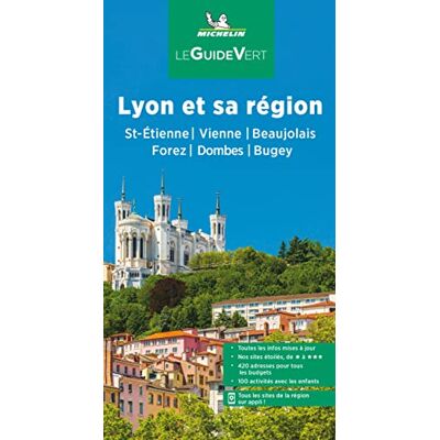 Michelin Lyon & Sa Région : St-Etienne, Vienne, Beaujolais, Forez, Dombes, Bugey - Publicité Michelin Lyon & Sa Région : St-Etienne, Vienne, Beaujolais, Forez, Dombes, Bugey - Publicité