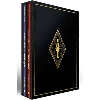 Maurice Leblanc Coffret Arsène Lupin & Sherlock - Publicité Maurice Leblanc Coffret Arsène Lupin & Sherlock - Publicité