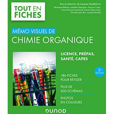 Collectif Mémo Visuel De Chimie Organique : Licence, Prépas, Santé, Capes - Publicité Collectif Mémo Visuel De Chimie Organique : Licence, Prépas, Santé, Capes - Publicité