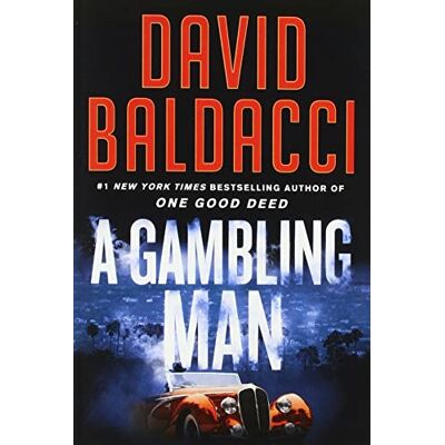 David Baldacci A Gambling Man - Publicité David Baldacci A Gambling Man - Publicité