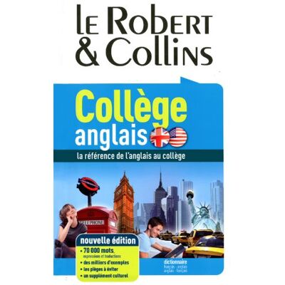 Le Robert & Collins, Collège Anglais : Dictionnaire Anglais-Français, Français-Anglais : La Référence De L'Anglais Au Collège - Publicité Le Robert & Collins, Collège Anglais : Dictionnaire Anglais-Français, Français-Anglais : La Référence De L'Anglais Au Collège - Publicité