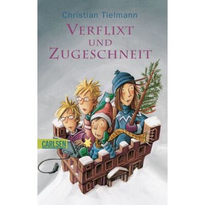 Christian Tielmann Verflixt Und Zugeschneit!: Eine Total Verrückte Weihnachtsgeschichte - Publicité Christian Tielmann Verflixt Und Zugeschneit!: Eine Total Verrückte Weihnachtsgeschichte - Publicité