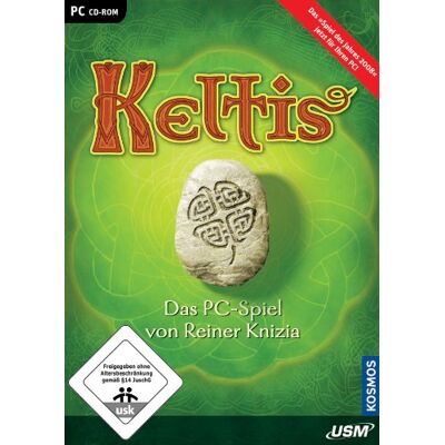 USM Keltis - Das Pc-Spiel Von Reiner Knizia - Publicité USM Keltis - Das Pc-Spiel Von Reiner Knizia - Publicité