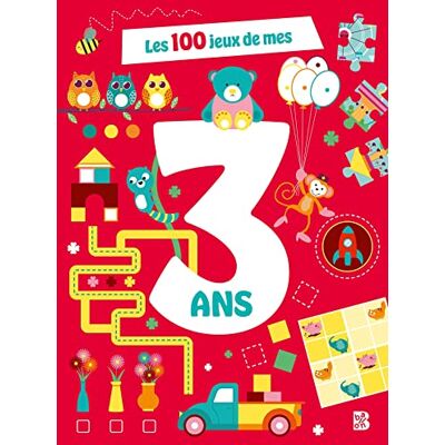 Ballon Les 100 Jeux De Mes 3 Ans - Publicité Ballon Les 100 Jeux De Mes 3 Ans - Publicité