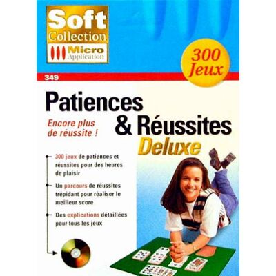 Collectif Patiences & Réussites Deluxe. Cd-Rom - Publicité Collectif Patiences & Réussites Deluxe. Cd-Rom - Publicité