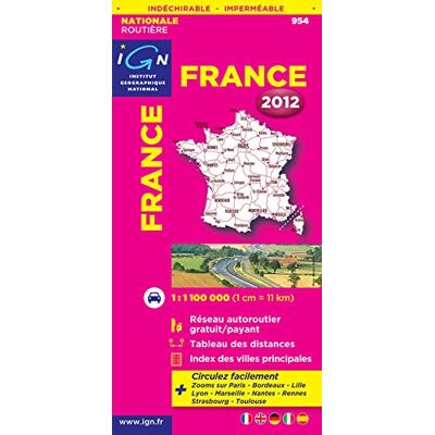 954 France Indechirable 2012 1/1m (France: Ign-954) - Publicité 954 France Indechirable 2012 1/1m (France: Ign-954) - Publicité