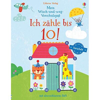 Jessica Greenwell Mein Wisch-Und-Weg-Vorschulspaß: Ich Zähle Bis 10!: Mit Abwischbarem Stift - Publicité Jessica Greenwell Mein Wisch-Und-Weg-Vorschulspaß: Ich Zähle Bis 10!: Mit Abwischbarem Stift - Publicité