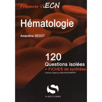 Collectif Hématologie : 120 Questions Isolées + Fiches De Synthèse - Publicité Collectif Hématologie : 120 Questions Isolées + Fiches De Synthèse - Publicité