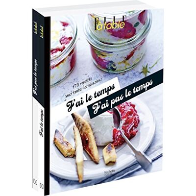 Natacha Arnoult J'Ai Le Temps, J'Ai Pas Le Temps : 170 Recettes Pour Toutes Les Occasions - Publicité Natacha Arnoult J'Ai Le Temps, J'Ai Pas Le Temps : 170 Recettes Pour Toutes Les Occasions - Publicité