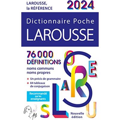 Dictionnaire Larousse Poche 2024 - Publicité Dictionnaire Larousse Poche 2024 - Publicité