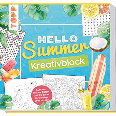 frechverlag Hello Summer! Der Kreativblock - Publicité frechverlag Hello Summer! Der Kreativblock - Publicité