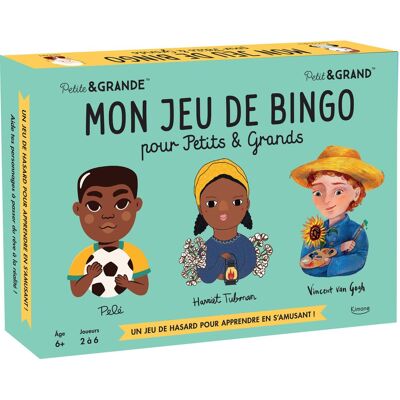 Collectif Mon Jeu De Bingo Pour Petits & Grands : Un Jeu De Hasard Pour Apprendre En S'Amusant ! - Publicité Collectif Mon Jeu De Bingo Pour Petits & Grands : Un Jeu De Hasard Pour Apprendre En S'Amusant ! - Publicité