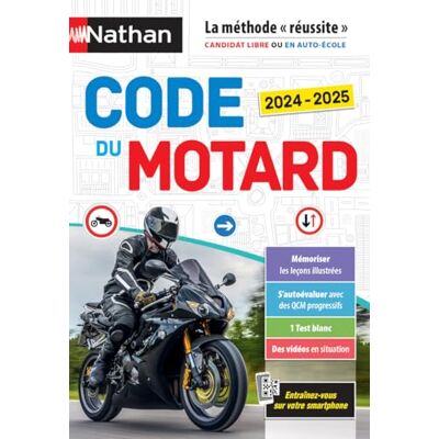 Thierry Lemaire Code Du Motard 2024-2025 : La Méthode Réussite : Candidat Libre Ou En Auto-École - Publicité Thierry Lemaire Code Du Motard 2024-2025 : La Méthode Réussite : Candidat Libre Ou En Auto-École - Publicité