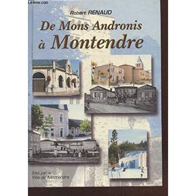 Renaud Robert De Mons Andronis À Montendre - Publicité Renaud Robert De Mons Andronis À Montendre - Publicité