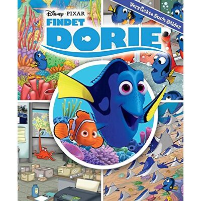 Disney Findet Dorie - Verrückte Such-Bilder - Hardcover-Wimmelbuch - Publicité Disney Findet Dorie - Verrückte Such-Bilder - Hardcover-Wimmelbuch - Publicité