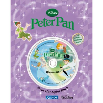 Walt Disney Peter Pan. Mein-Hör-Spiel-Buch Mit Integrierter Cd. Disney - Publicité Walt Disney Peter Pan. Mein-Hör-Spiel-Buch Mit Integrierter Cd. Disney - Publicité