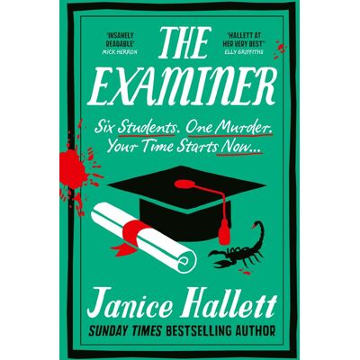 Janice Hallett The Examiner: The Sunday Times Bestseller From The Author Of The Appeal - Publicité Janice Hallett The Examiner: The Sunday Times Bestseller From The Author Of The Appeal - Publicité