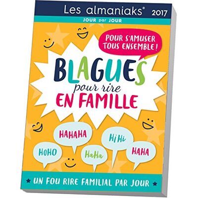 Collectif Blagues Pour Rire En Famille 2017 : Pour S'Amuser Tous Ensemble : Un Fou Rire Familial Par Jour - Publicité Collectif Blagues Pour Rire En Famille 2017 : Pour S'Amuser Tous Ensemble : Un Fou Rire Familial Par Jour - Publicité