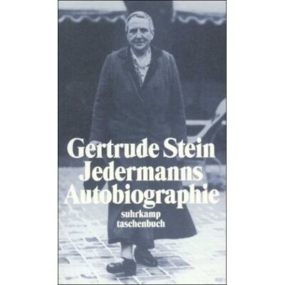 Gertrude Stein Jedermanns Autobiographie (Suhrkamp Taschenbuch) - Publicité Gertrude Stein Jedermanns Autobiographie (Suhrkamp Taschenbuch) - Publicité