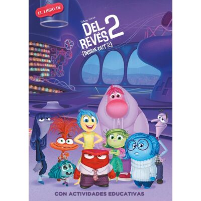Inside Out 2 (Disney-Pixar. La Historia Completa): Con Actividades Educativas En El Interior (Aprendo Con Disney) - Publicité Inside Out 2 (Disney-Pixar. La Historia Completa): Con Actividades Educativas En El Interior (Aprendo Con Disney) - Publicité
