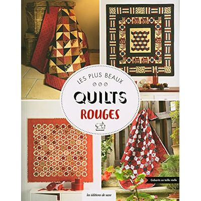 Catherine Tourel Les Plus Beaux Quilts Rouges - Publicité Catherine Tourel Les Plus Beaux Quilts Rouges - Publicité