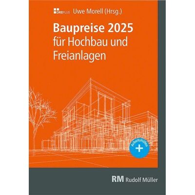 Uwe Morell Baupreise Für Hochbau Und Freianlagen 2025 - Publicité Uwe Morell Baupreise Für Hochbau Und Freianlagen 2025 - Publicité