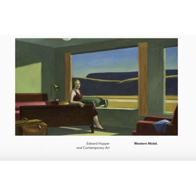Angela Stief Western Motel: Edward Hopper And Contemporary Art - Publicité Angela Stief Western Motel: Edward Hopper And Contemporary Art - Publicité
