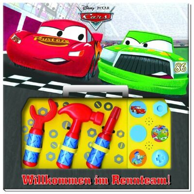 Walt Disney Cars, Willkommen Im Rennteam - Publicité Walt Disney Cars, Willkommen Im Rennteam - Publicité