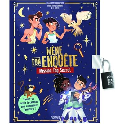 Charlotte Grossetête Mène Ton Enquête. Mission Top Secret - Publicité Charlotte Grossetête Mène Ton Enquête. Mission Top Secret - Publicité