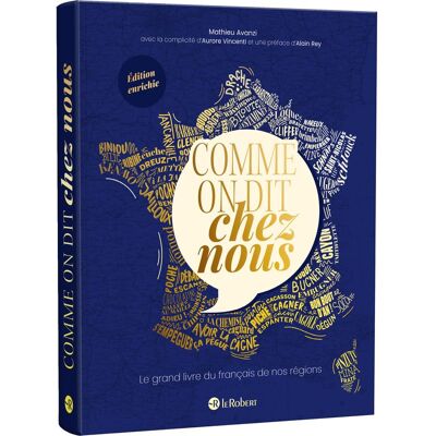 Mathieu Avanzi Comme On Dit Chez Nous : Le Grand Livre Du Français De Nos Régions - Publicité Mathieu Avanzi Comme On Dit Chez Nous : Le Grand Livre Du Français De Nos Régions - Publicité
