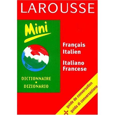 Collectif Larousse Mini Dictionnaire Français-Italien, Italien-Français - Publicité Collectif Larousse Mini Dictionnaire Français-Italien, Italien-Français - Publicité