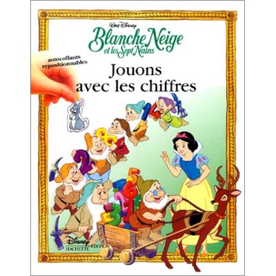 Disney Blanche Neige Et Les Sept Nains. Jouons Avec Les Chiffres - Publicité Disney Blanche Neige Et Les Sept Nains. Jouons Avec Les Chiffres - Publicité