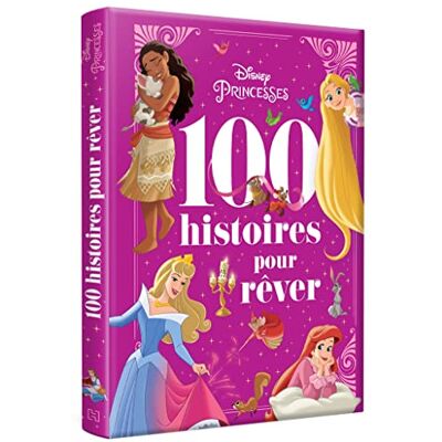 Hachette Jeunesse Disney Princesses : 100 Histoires Pour Rêver - Publicité Hachette Jeunesse Disney Princesses : 100 Histoires Pour Rêver - Publicité