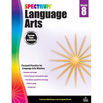 Spectrum Language Arts, Grade 8 - Publicité Spectrum Language Arts, Grade 8 - Publicité