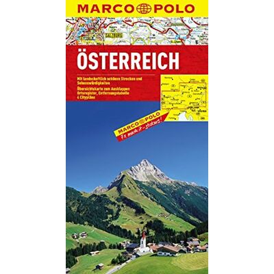 Marco Polo Länderkarte Österreich 1:300.000 (Marco Polo Länderkarten) - Publicité Marco Polo Länderkarte Österreich 1:300.000 (Marco Polo Länderkarten) - Publicité