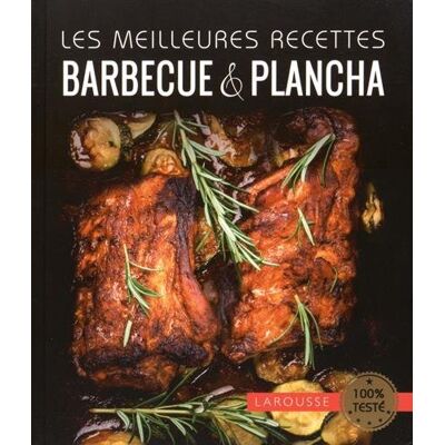 Larousse Les Meilleures Recettes Barbecue & Plancha - Publicité Larousse Les Meilleures Recettes Barbecue & Plancha - Publicité