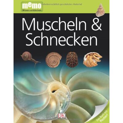 Dorling Kindersley Memo Wissen Entdecken, Band 78: Muscheln & Schnecken, Mit Riesenposter - Publicité Dorling Kindersley Memo Wissen Entdecken, Band 78: Muscheln & Schnecken, Mit Riesenposter - Publicité