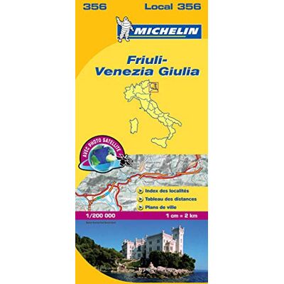 Collectif Michelin Friuli Venezia (Nationalkarten) - Publicité Collectif Michelin Friuli Venezia (Nationalkarten) - Publicité