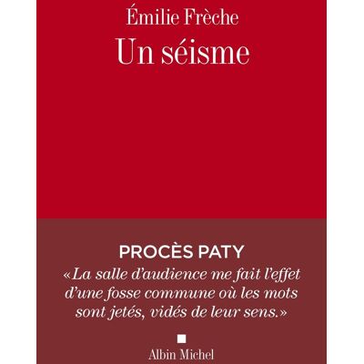Emilie Frèche Un Séisme : Récit - Publicité Emilie Frèche Un Séisme : Récit - Publicité