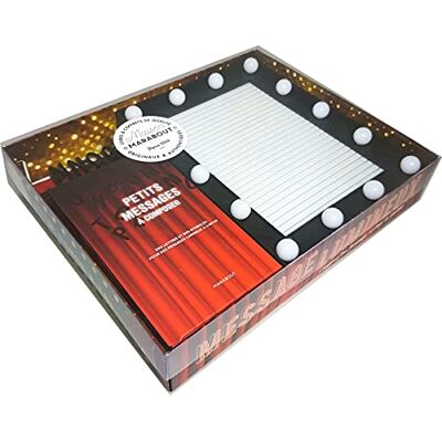 Marabout Message Lumineux : Compose Ton Message Et Fais-Le Briller ! : Coffret - Publicité Marabout Message Lumineux : Compose Ton Message Et Fais-Le Briller ! : Coffret - Publicité