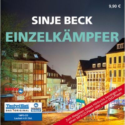 Sinje Beck Einzelkämpfer (Ungekürzte Lesung Auf 1 Mp3-Cd) - Publicité Sinje Beck Einzelkämpfer (Ungekürzte Lesung Auf 1 Mp3-Cd) - Publicité