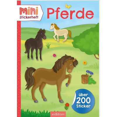 Mini-Stickerheft – Pferde: Über 200 Sticker Im Praktischen Mitnahmeformat - Publicité Mini-Stickerheft – Pferde: Über 200 Sticker Im Praktischen Mitnahmeformat - Publicité